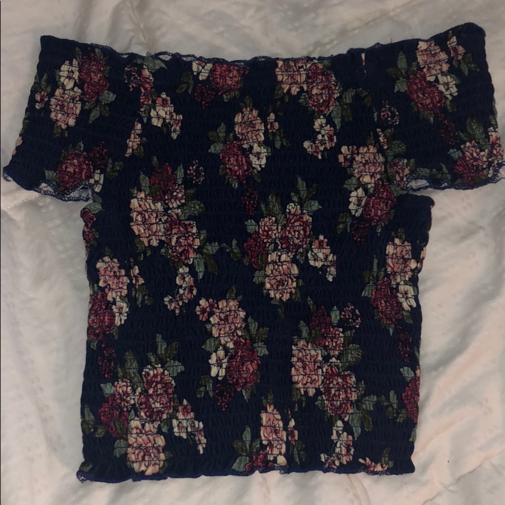 Floral Off the Shoulder Top